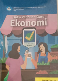 Image of Buku panduan guru ekonomi untuk SMA/MA kelas XII