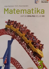 Image of MATEMATIKA KELAS XII SMA/MA KURIKULUM MERDEKA